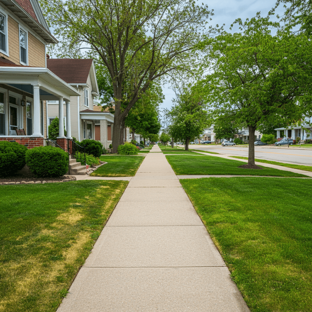Alton IL Concrete Sidewalk Builder