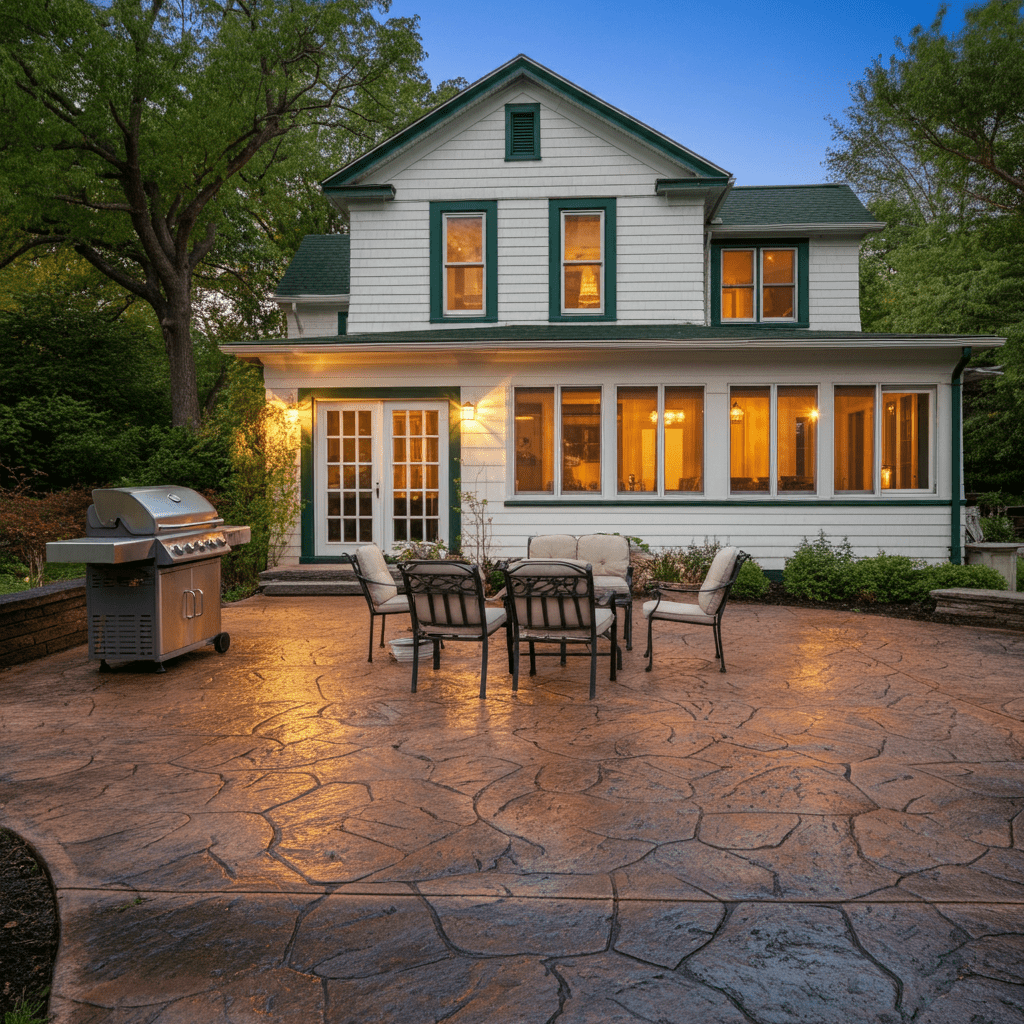 Stamped & Stained Concrete Alton IL